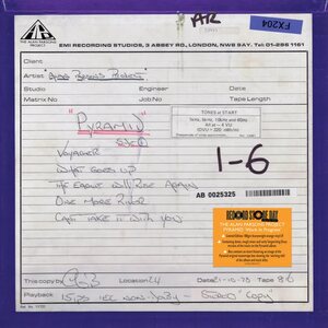 Alan Parsons Project – Pyramid 'Work In Progress' LP Coloured Vinyl